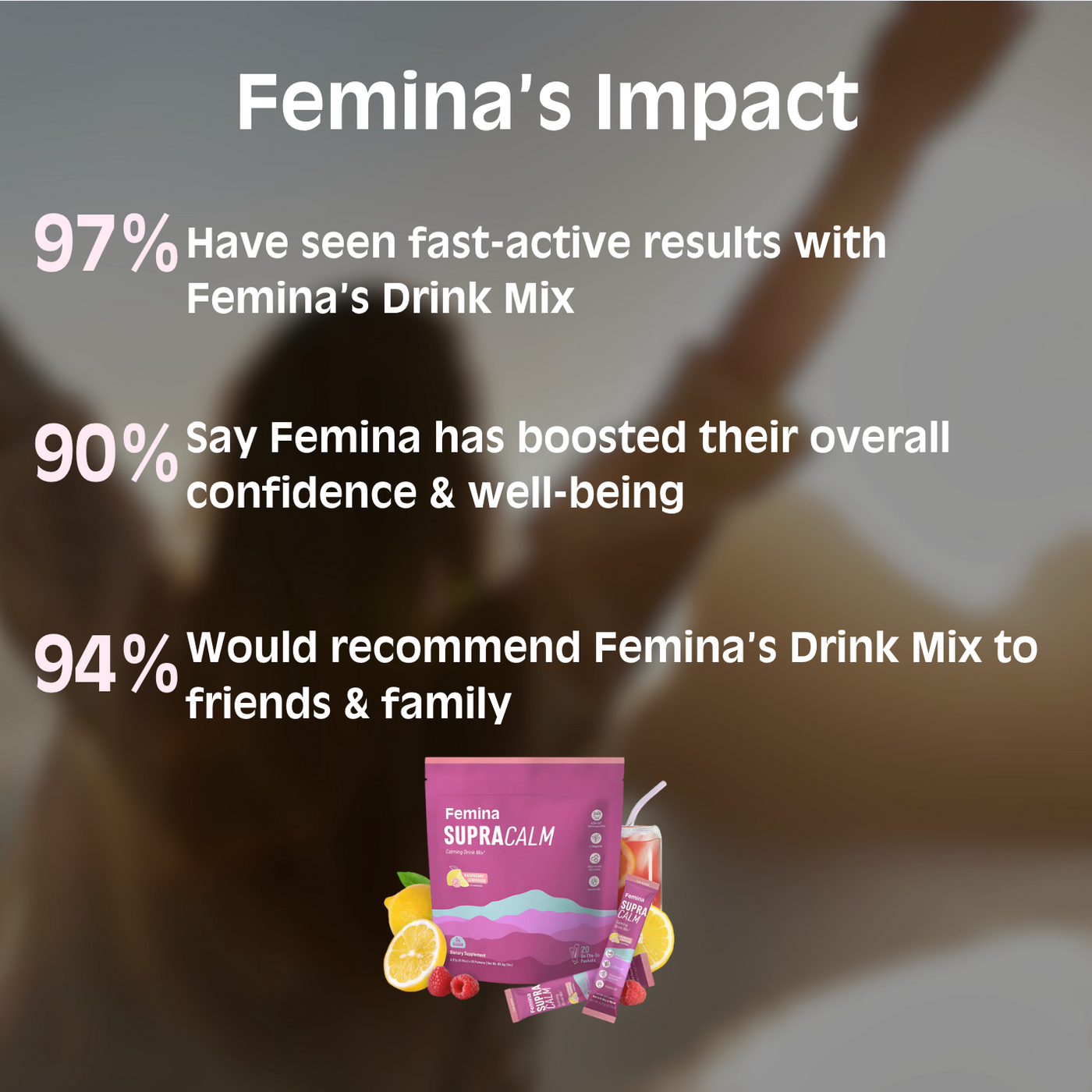 Femina SupraCalm Drink Mix - VIP