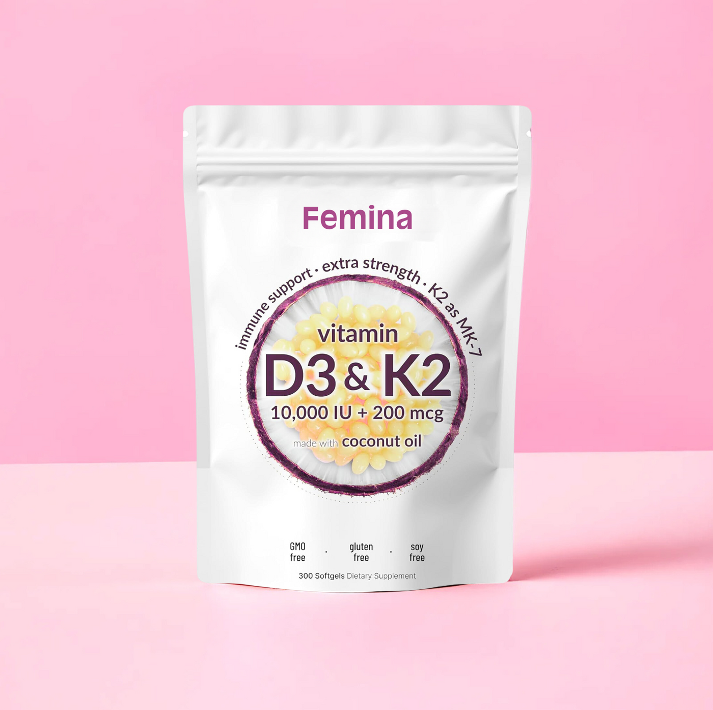 Femina Vitamin D3 + K2 Complex - VIP