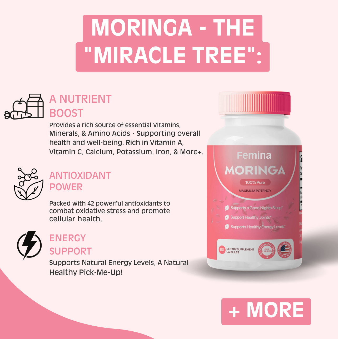 Femina Moringa Capsules - VIP