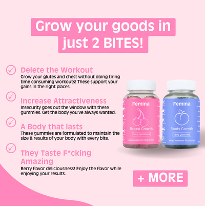 Femina Booty & Breast Boost Gummies