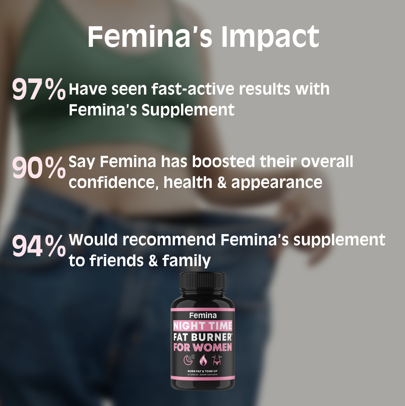 Femina Nighttime Fat Burner for Women