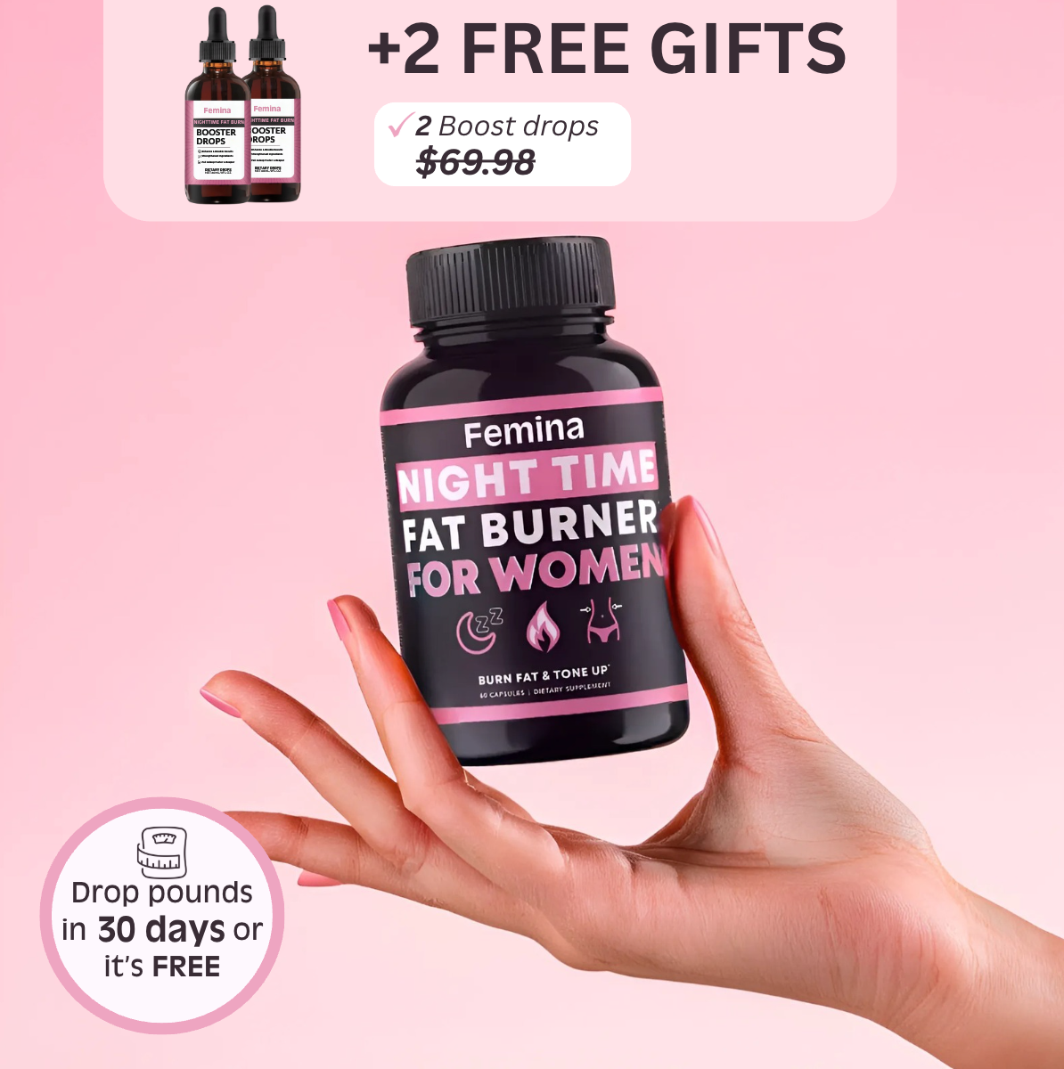 Femina™ Fat Burner + Free Boosters