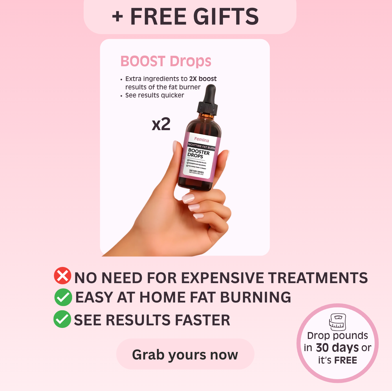 Femina™ Fat Burner + Free Boosters